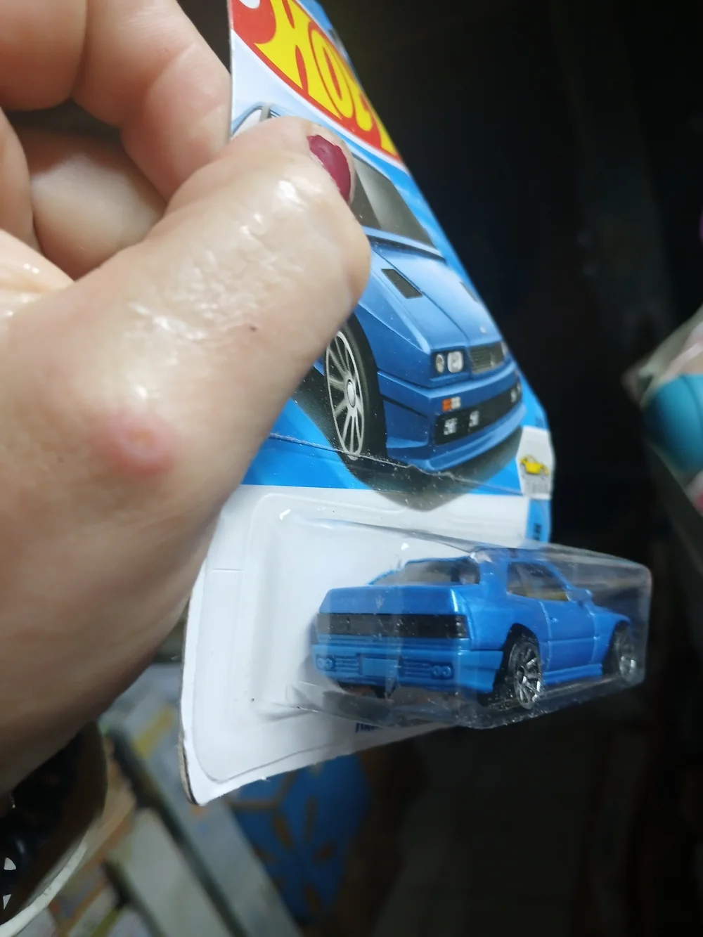 Hot Wheels shiny metallic